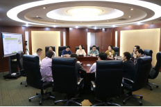 Suzhong Construction carries out work report and exchange activities among functional departments of the headquarters